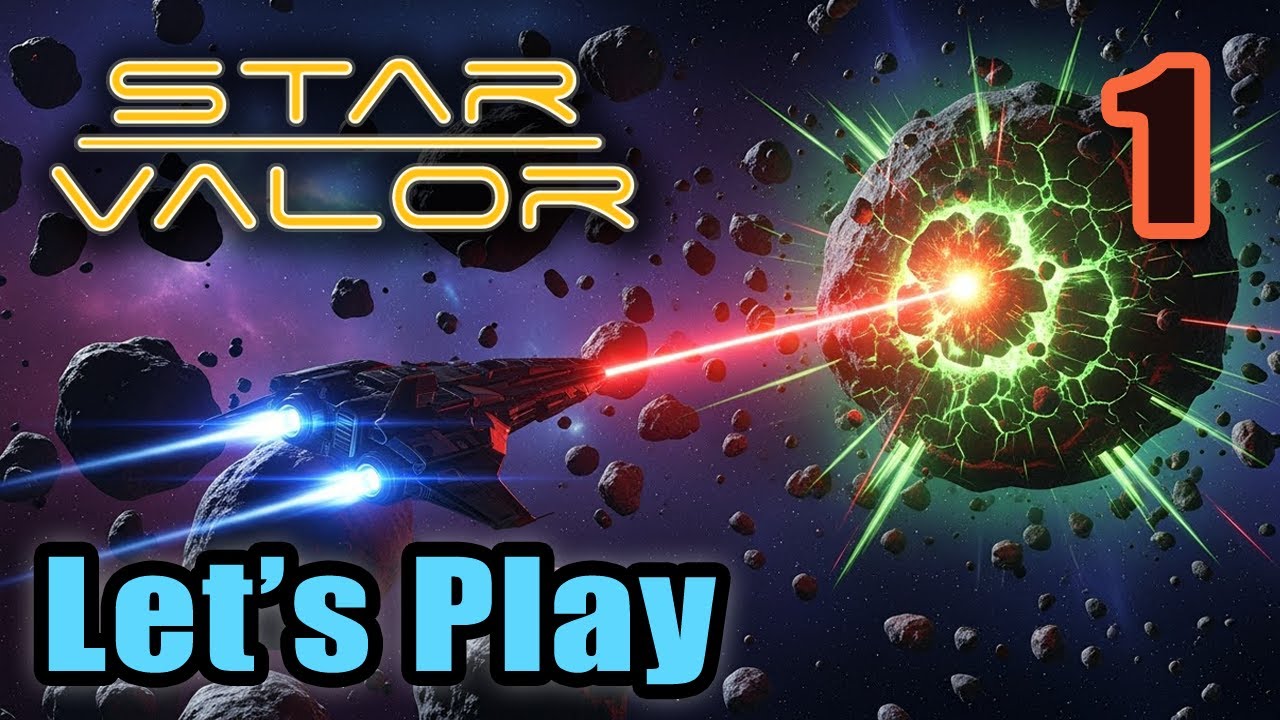 Star Valor - Strategy Action RPG - Space Exploration Mining Crafting Ship Combat - Full Gameplay