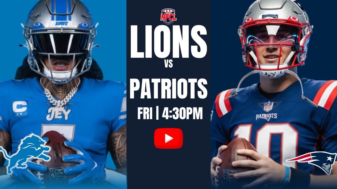 MADDEN 26 | LIONS VS PATRIOTS | WK3 S15 | NFCL