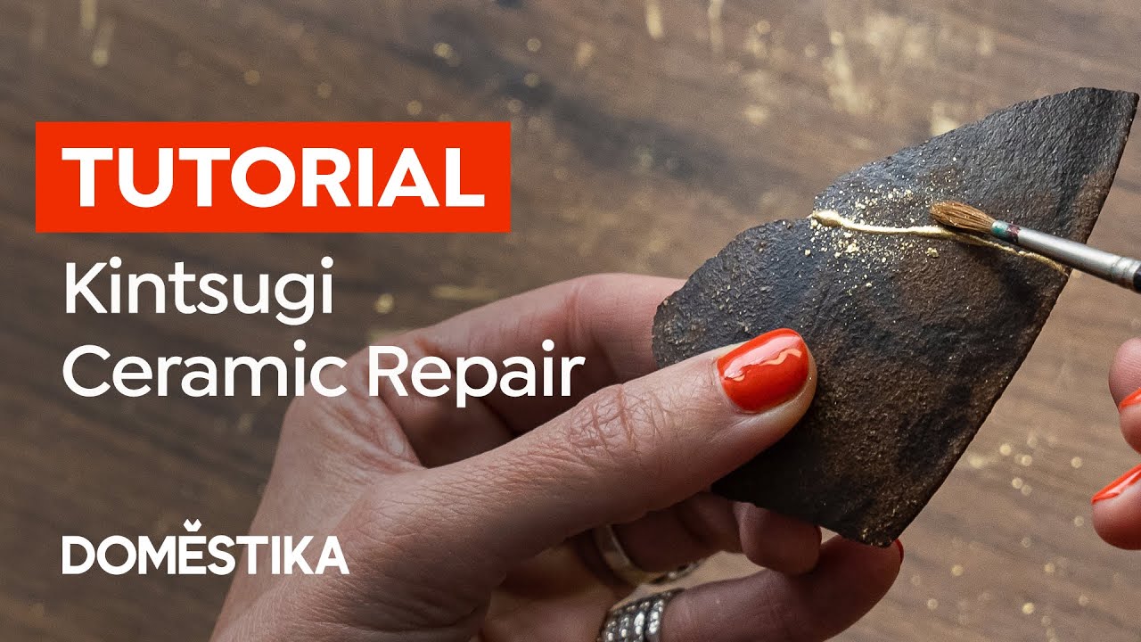 Учебное пособие по кинцуги: как склеить разбитую чашу — Клара Грациолино | Domestika English