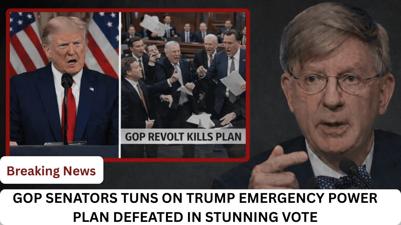GOP Senators TURN on Trump — Emergency Powers Plan Defeated in Stunning Vote