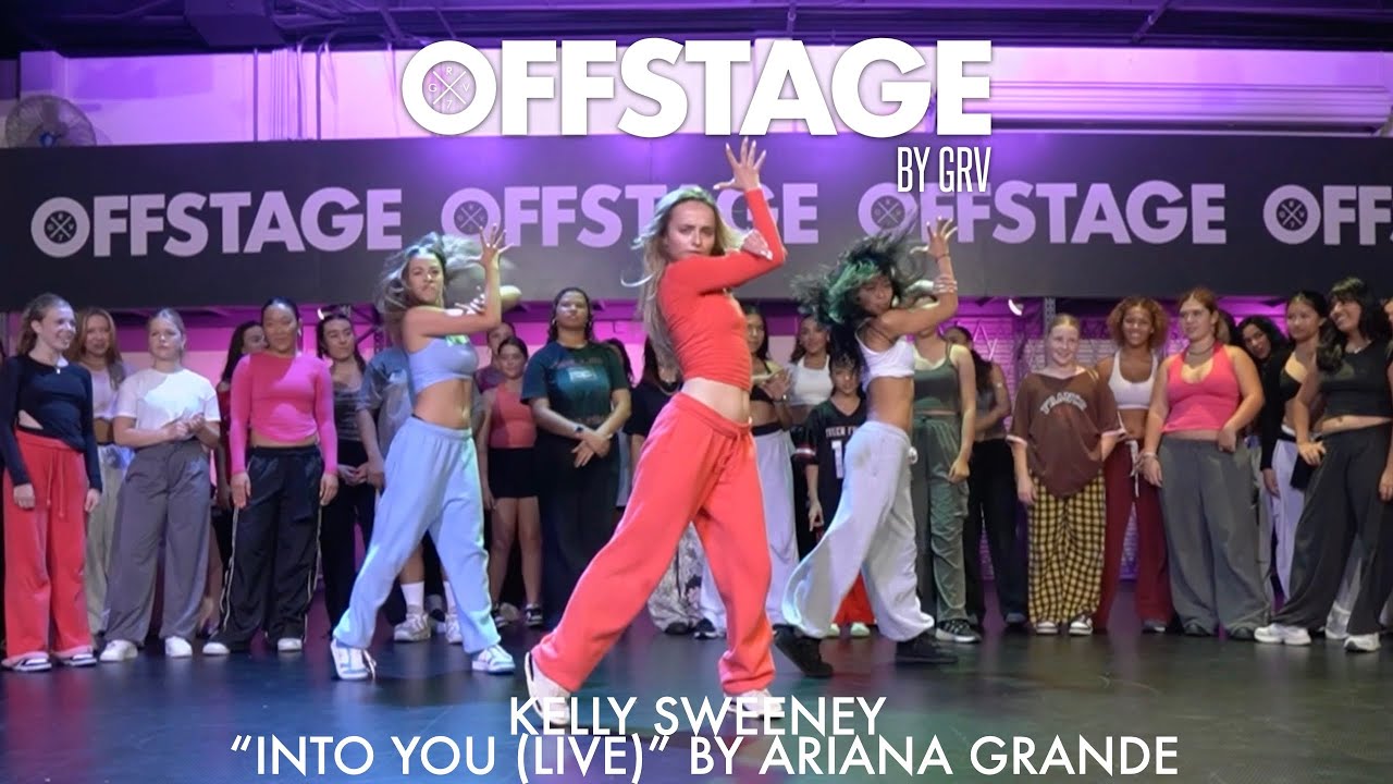 Kelly Sweeney choreography to “Into You” (Live) by Ariana Grande at Offstage Dance Studio