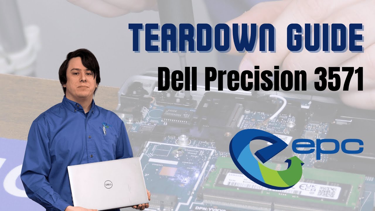 How to Tear Down a Dell Precision 3571 Laptop!