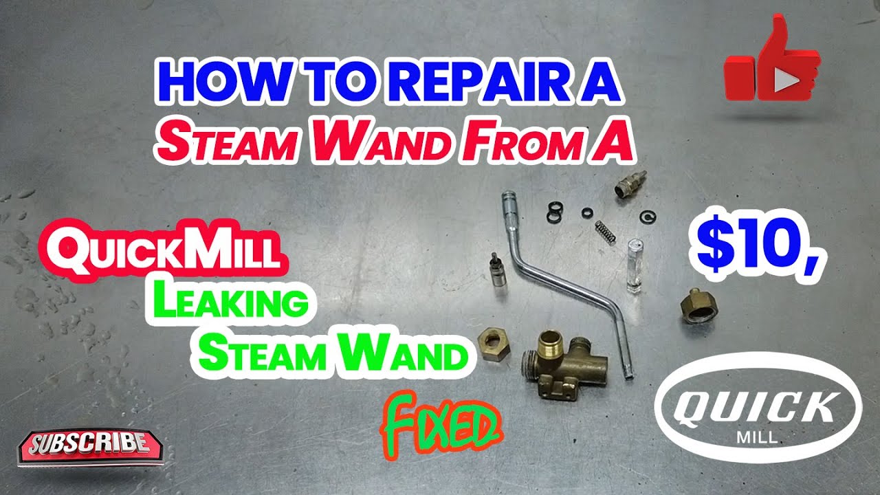 Fix Your Leaking QuickMill Steam Wand for Just $10! Save $90 - Full O-Ring Replacement Guide