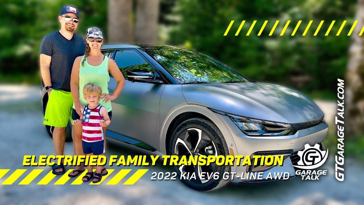 Family Road Trip in an EV? We Test the Livability 2022 Kia EV6 GT-Line AWD
