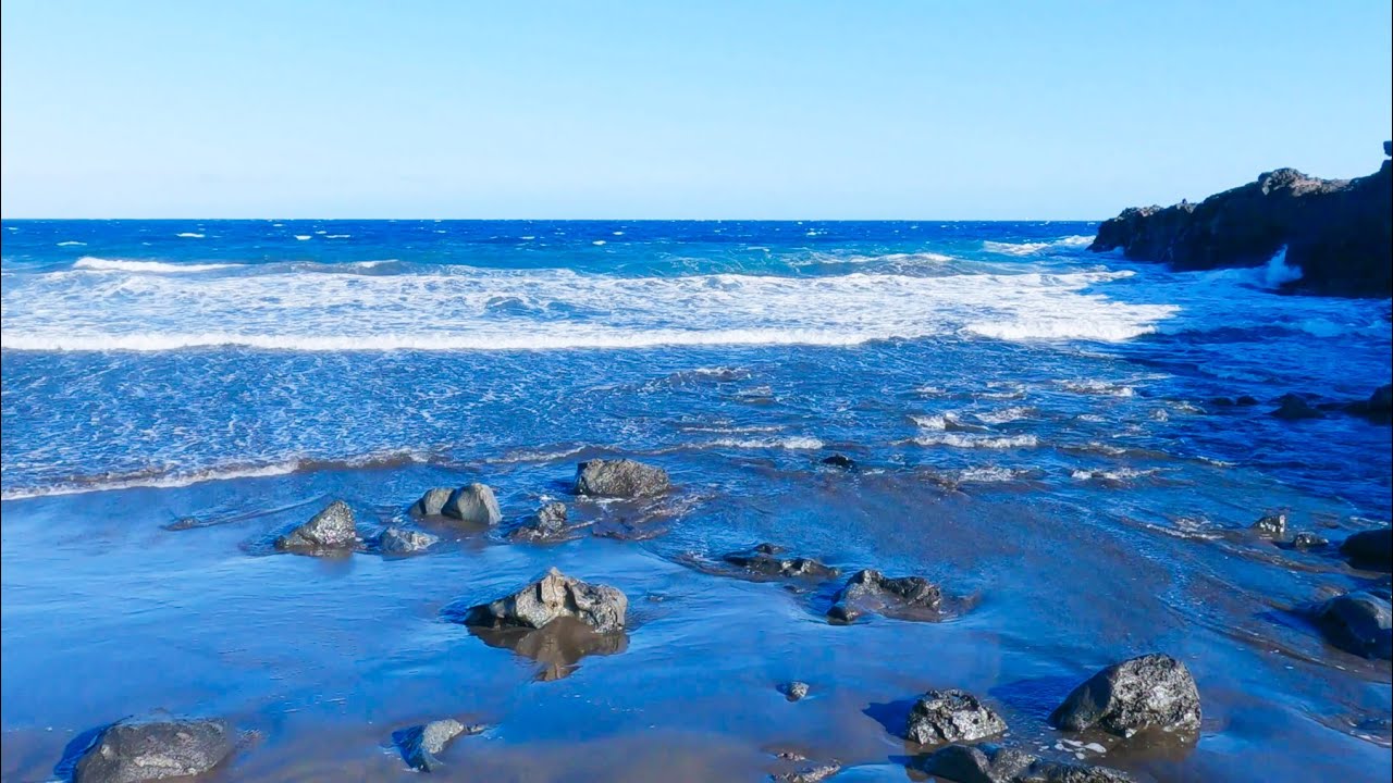 Montana Pelada, Playa Pelada And Old Antenna At El Medano 4K | Tenerife