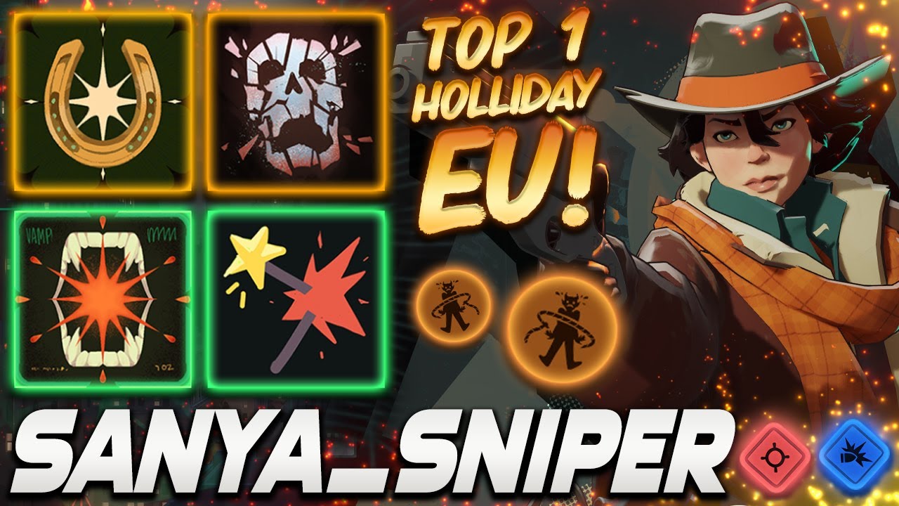 Sanya_Sniper Holliday TOP 1 of EUROPE! - Deadlock Pro Gameplay & Guides [Watch & Learn]