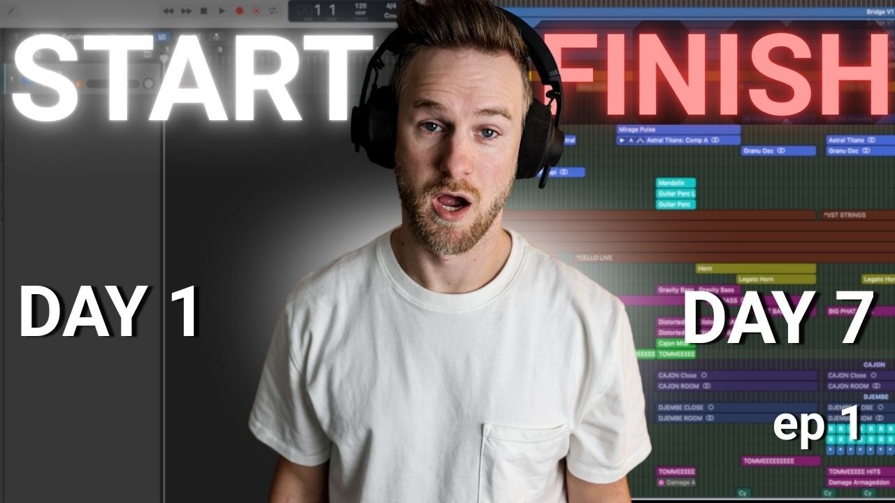 i filmed writing and producing a song from scratch (ep. #1)