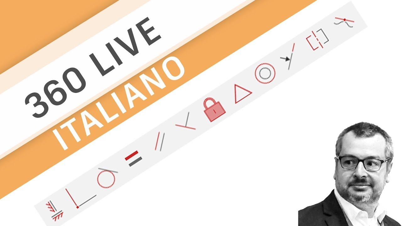 360 Live: 5 - Vincoli geometrici dell’ambiente schizzo 2D di Fusion 360