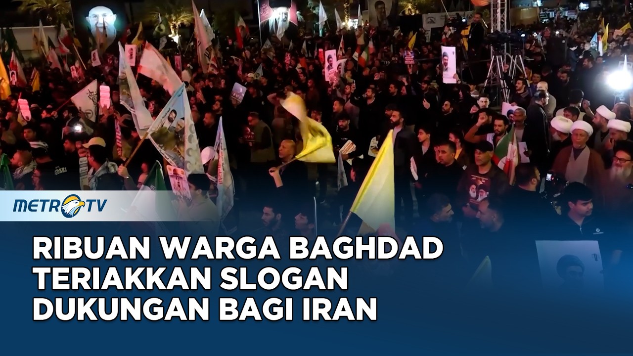 Ribuan Warga Baghdad Gelar Quds Day Dukung Palestina dan Iran