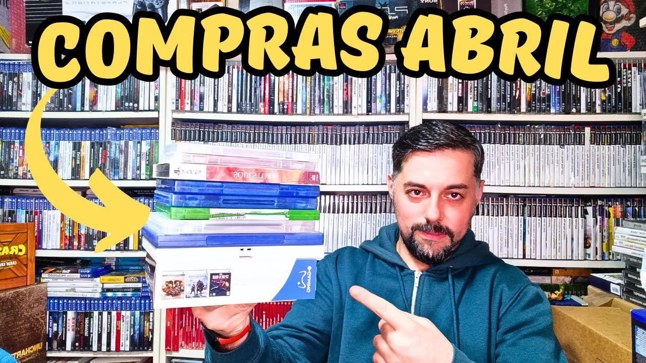 COMPRAS VIDEOJUEGOS ABRIL 2025 (Switch, Ps5, Ps4, Ps2, Ps3, Wii, Xbox one)