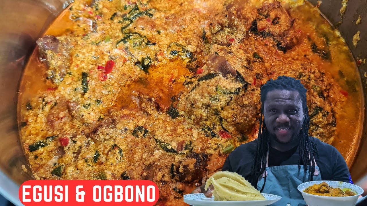 "Egusi and Ogbono Soup - A Flavorful and Nutritious African Dish"