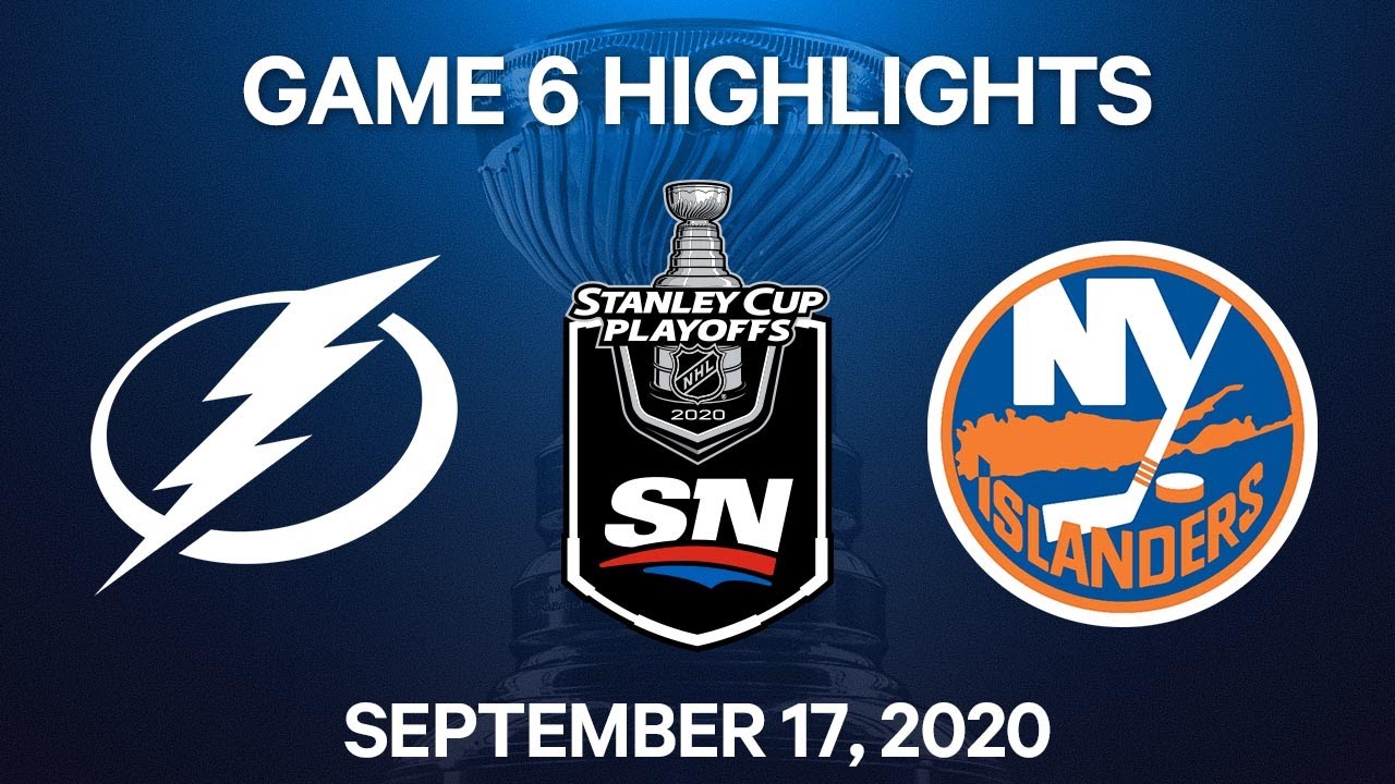 NHL Highlights | 3rd Round, Game 6: Lightning vs. Islanders - Sep 17, 2020