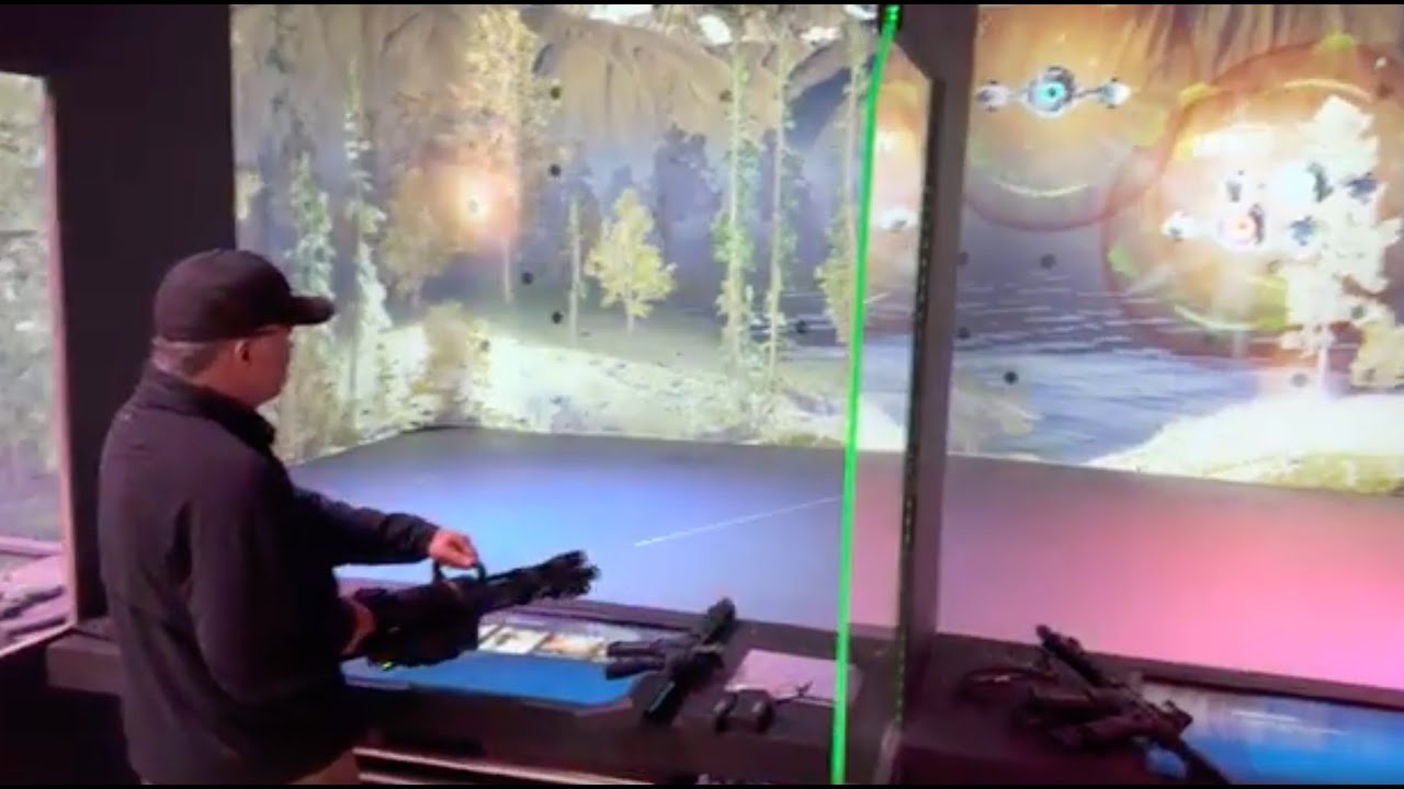 Level Up Live: Airsoft Demo - Gatlin Sean