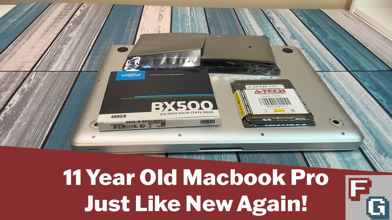 Обновление Macbook Pro 2011 года — снова как новый! (SSD, ОЗУ, аккумулятор)