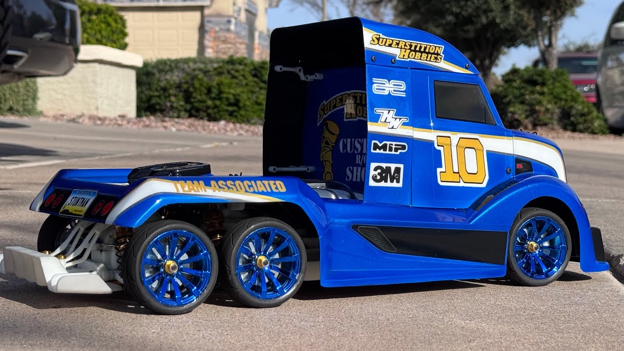 Team Associated RC10 American Custom 6x6 Semi Truck DRIFT Build! Will I crash it? 🤷🏾‍♂️