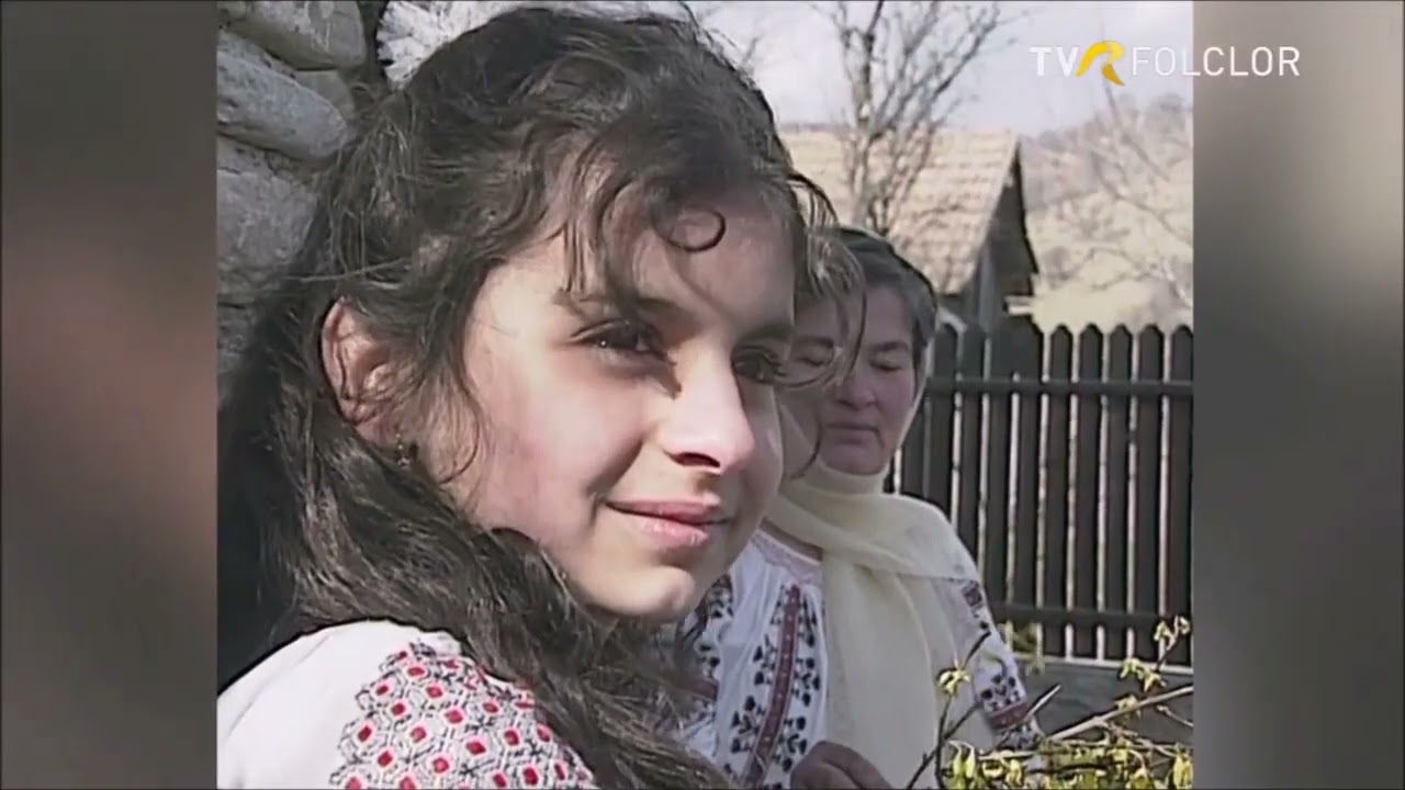 Fragment din emisiunea Traditii pe Valea Teleajenului TVR, Drajna 1997.