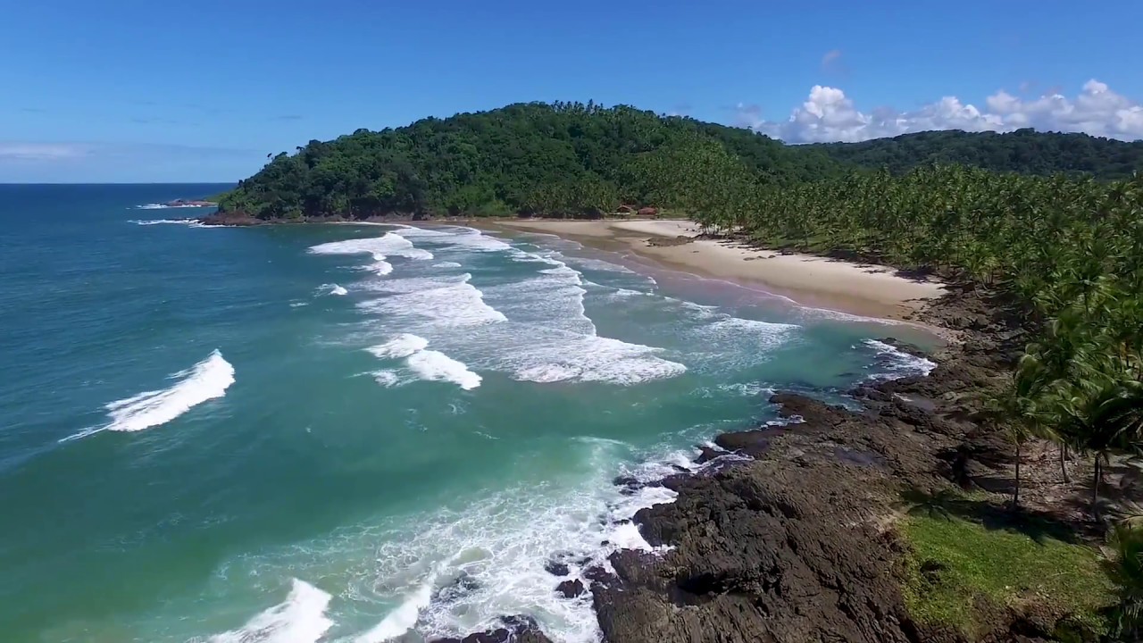 Um Drone em Itacare, Cachoeira da Usina, Jeribucaçu, Arruda e Havaizinho - Bahia