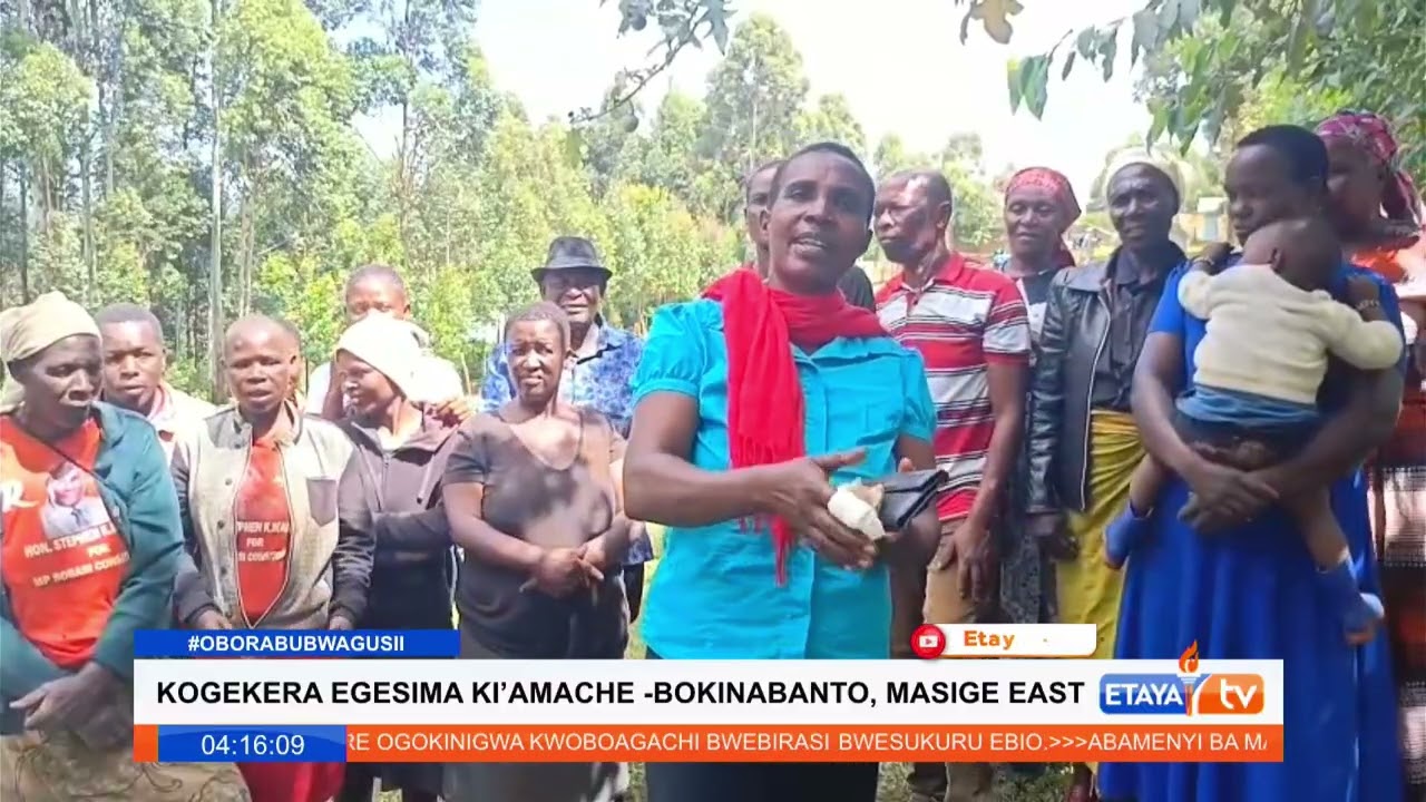 Bokinibanto residents appreciate Governor Simba Arati for establishing  a borehole in the area