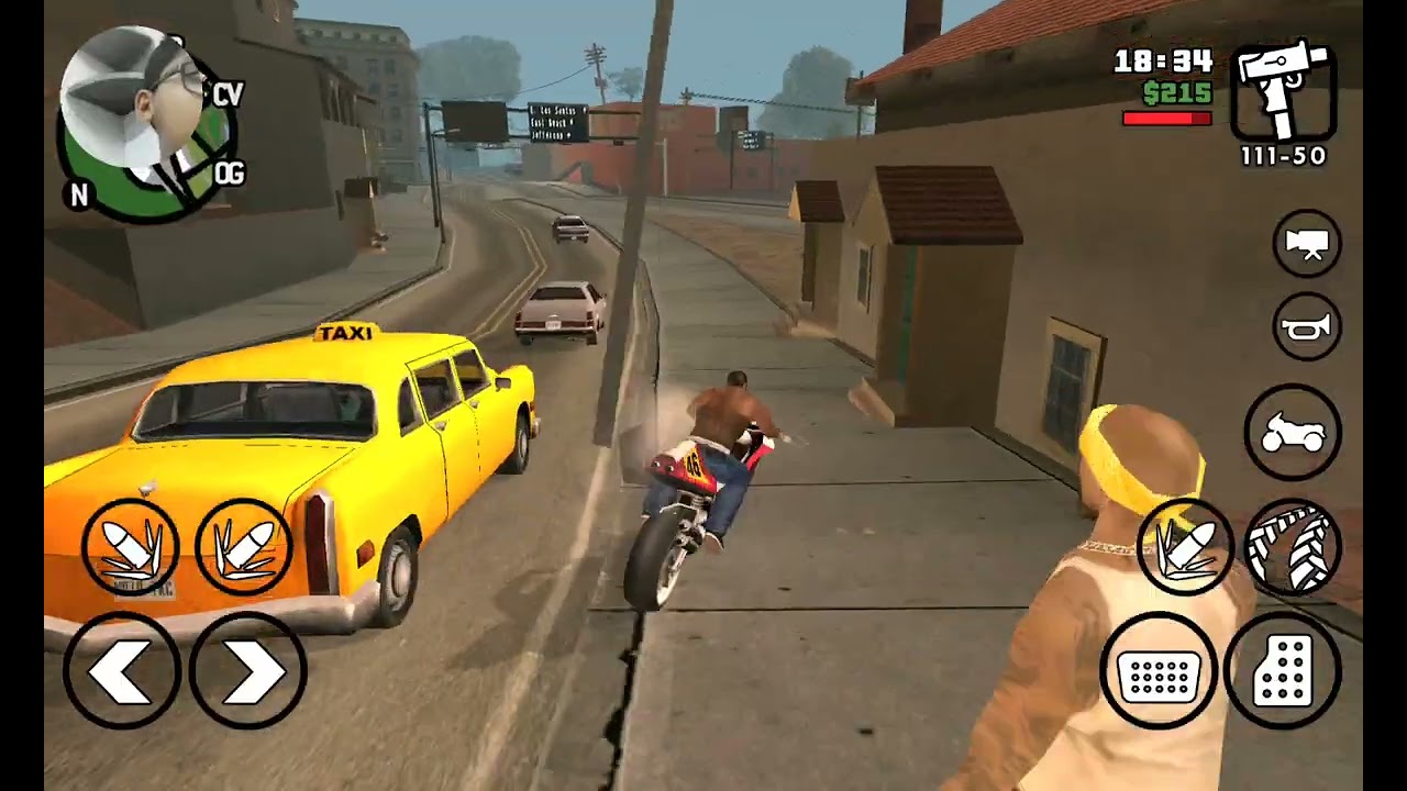 Prahaan playing GTA San andreas 