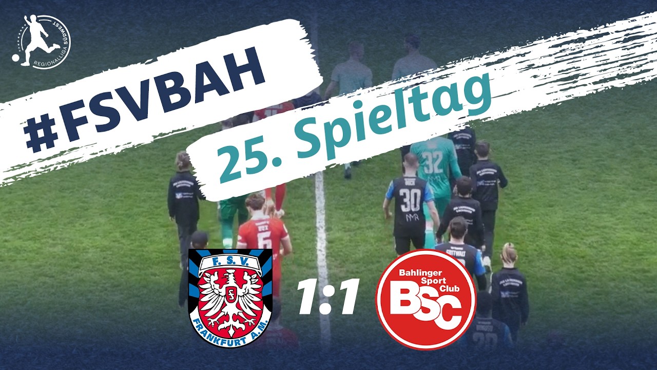 Das war zu wenig | FSV Frankfurt - Bahlinger SC | 25. Spieltag RLSW