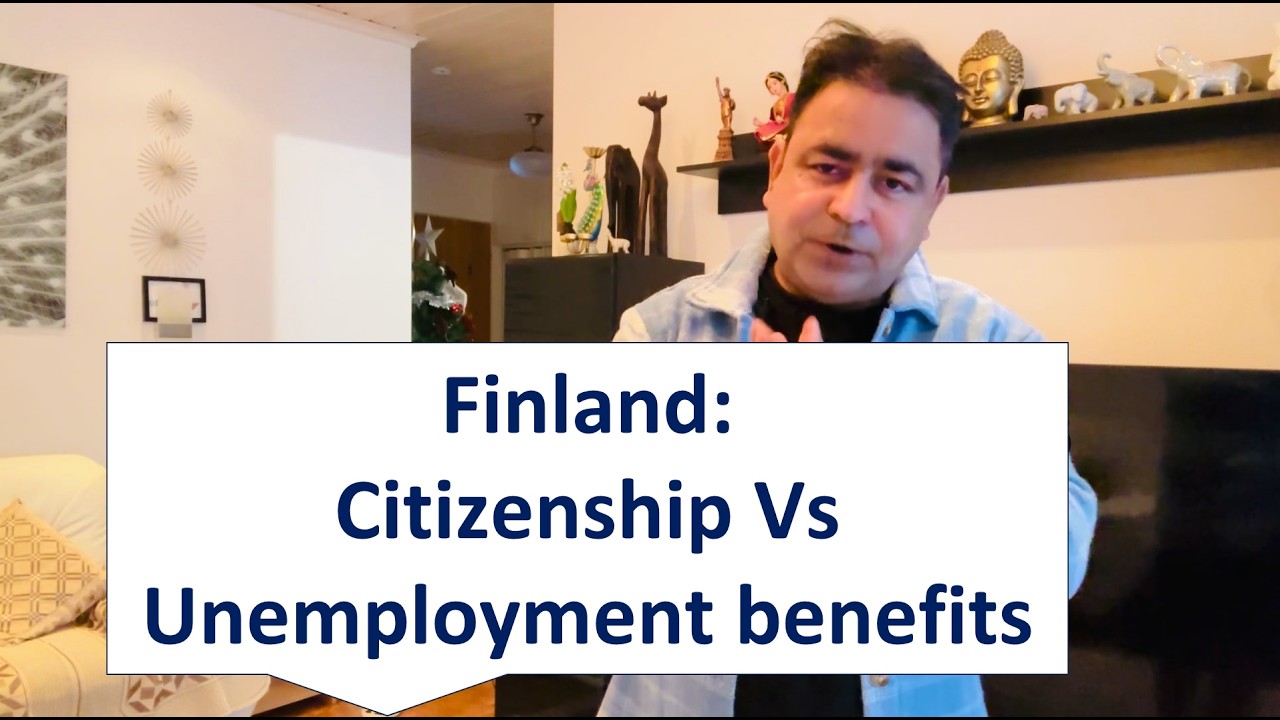 Finland Citizenship at Risk If You Take Unemployment Benefits 2026 @Desi Teacher in Europe