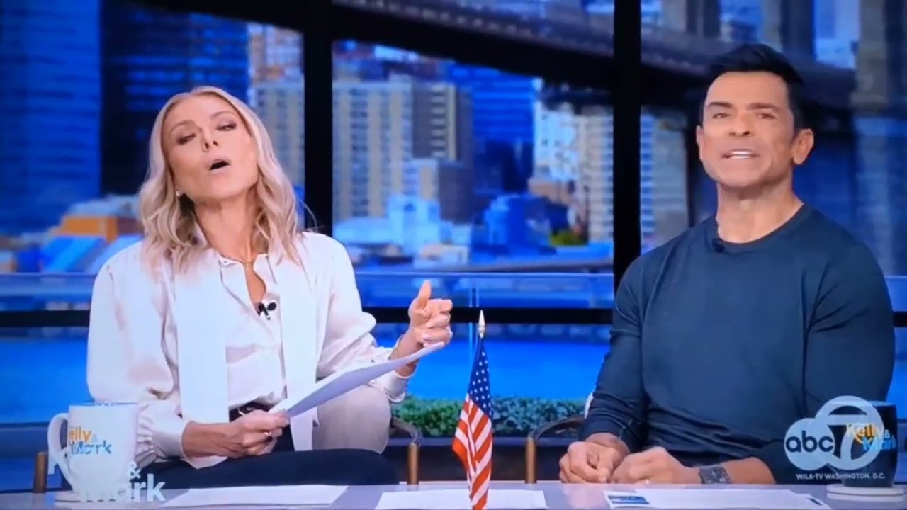Live with Kelly and Mark discuss what happens when u swallow gum