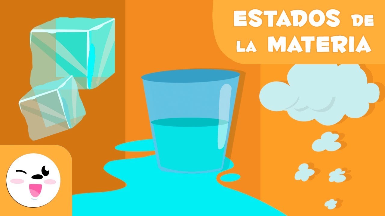 Estados de la materia para niños - ¿Cuáles son los estados de la materia? Sólido, Líquido y Gaseoso