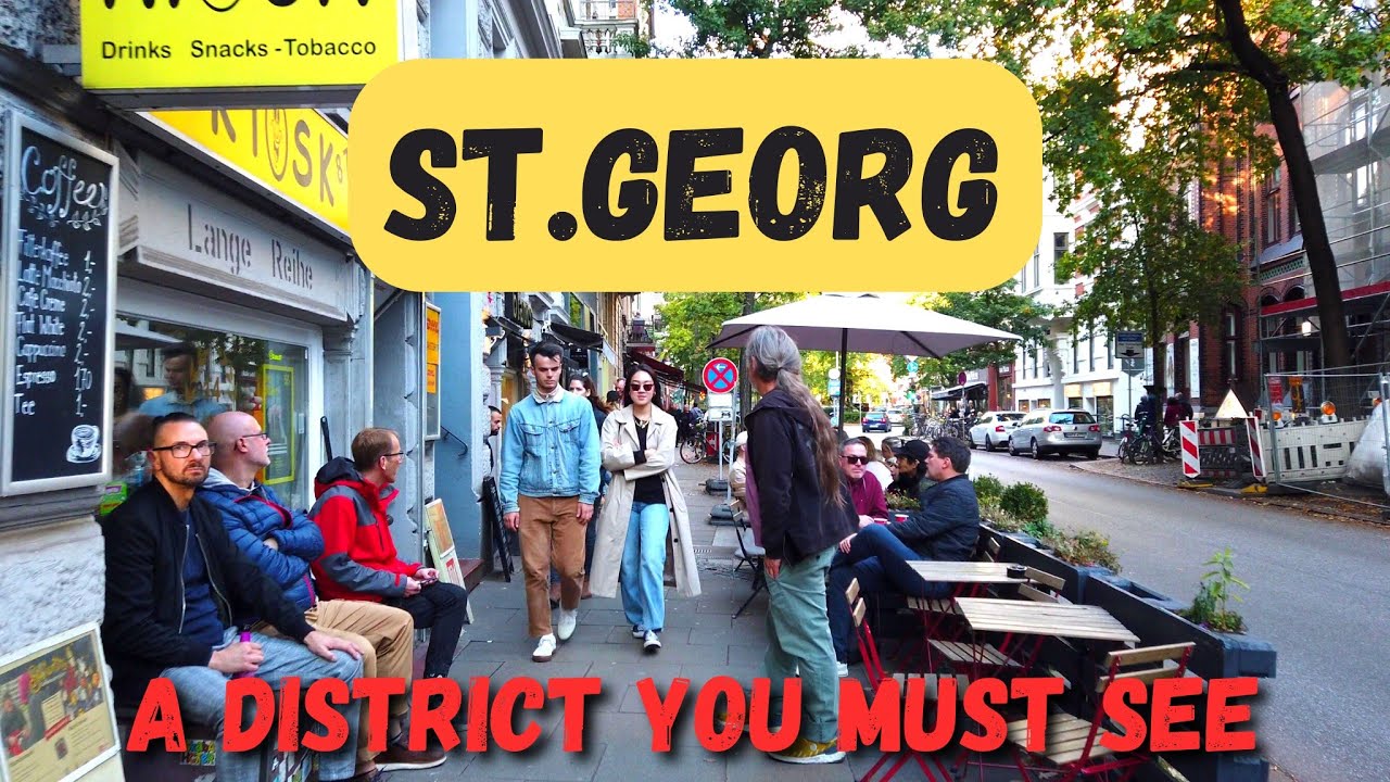 St. Georg - Hamburg I  YOU Must See The Street LANGE REIHE - Total Lifestyle Here