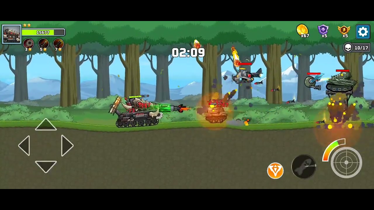 Tank arena steel battle.