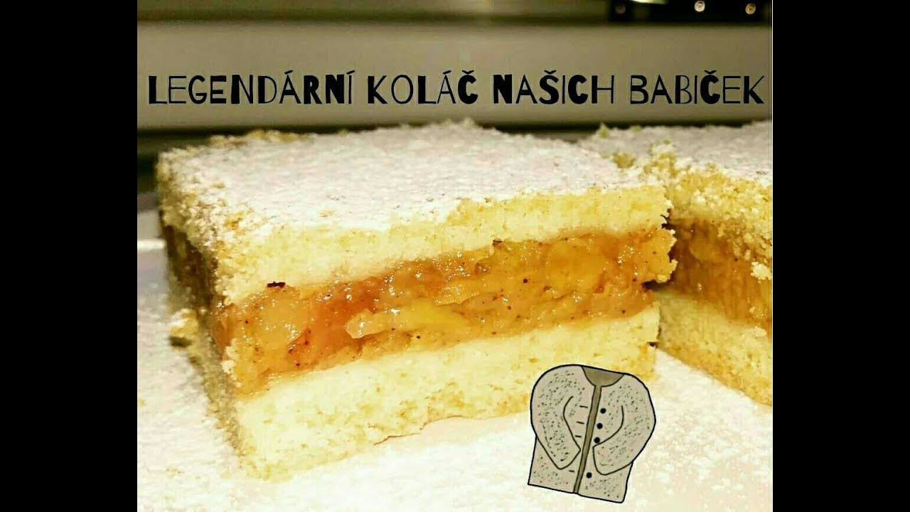 Legendární jablečný koláč/řezy našich babiček | Dvě v troubě | CZ/SK HD recipe