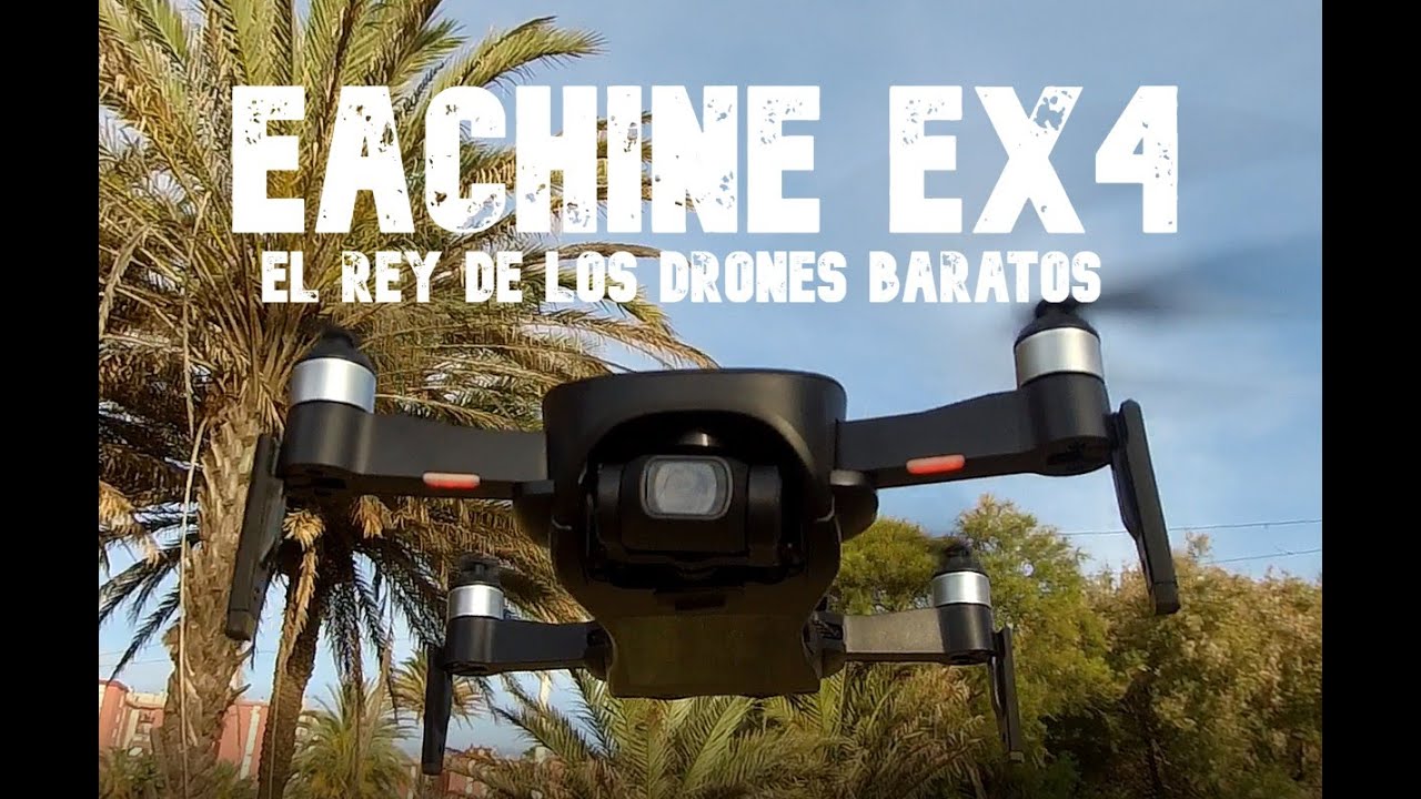 EACHINE EX4 DRONE INCREÍBLE y BARATO 🏆 con FILMACIÓN ESTABILIZADA. 💯% RECOMENDADO