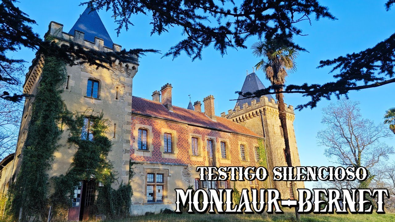 El CASTILLO ABANDONADO de MONLAUR-BERNET tras la GUERRA de los 100 años🏰