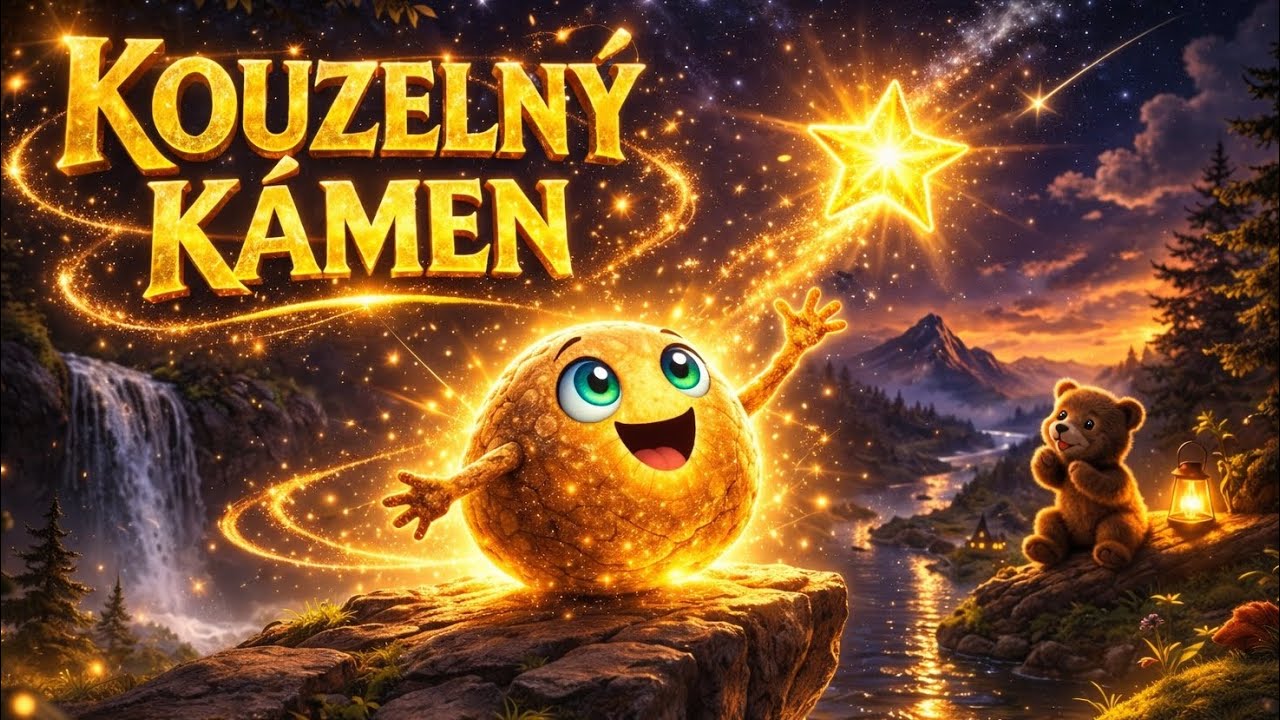 O kameni,který chtěl být hvězdou 🌠 - audio pohádka | pro děti i rodiče