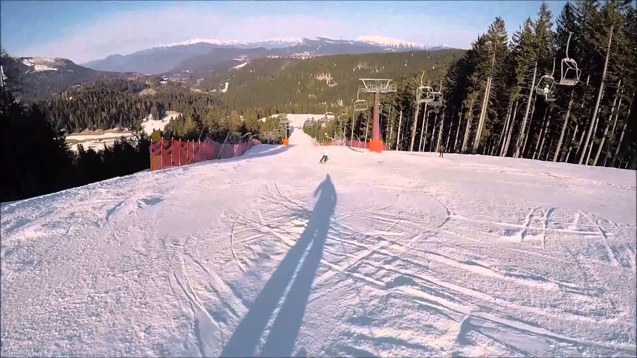 Piste da sci Folgaria: pista rossa Ortesino