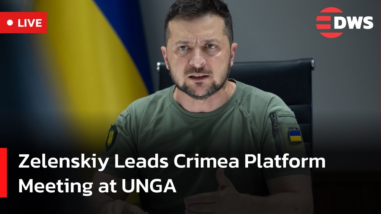 LIVE: United Nations General Assembly | Zelenskiy Leads Crimea Meeting at UNGA 80 | AC15