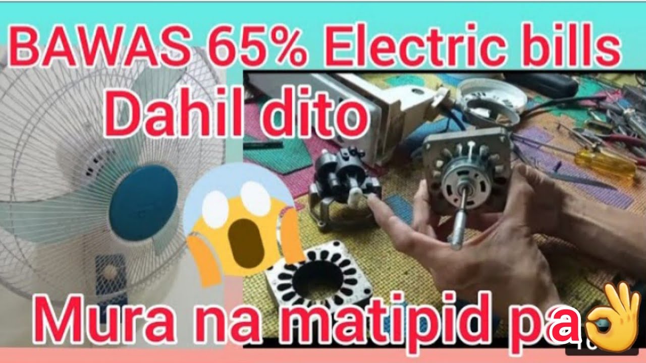 How to convert electricfan From  AC to DC  12volts brush motor (step by step)