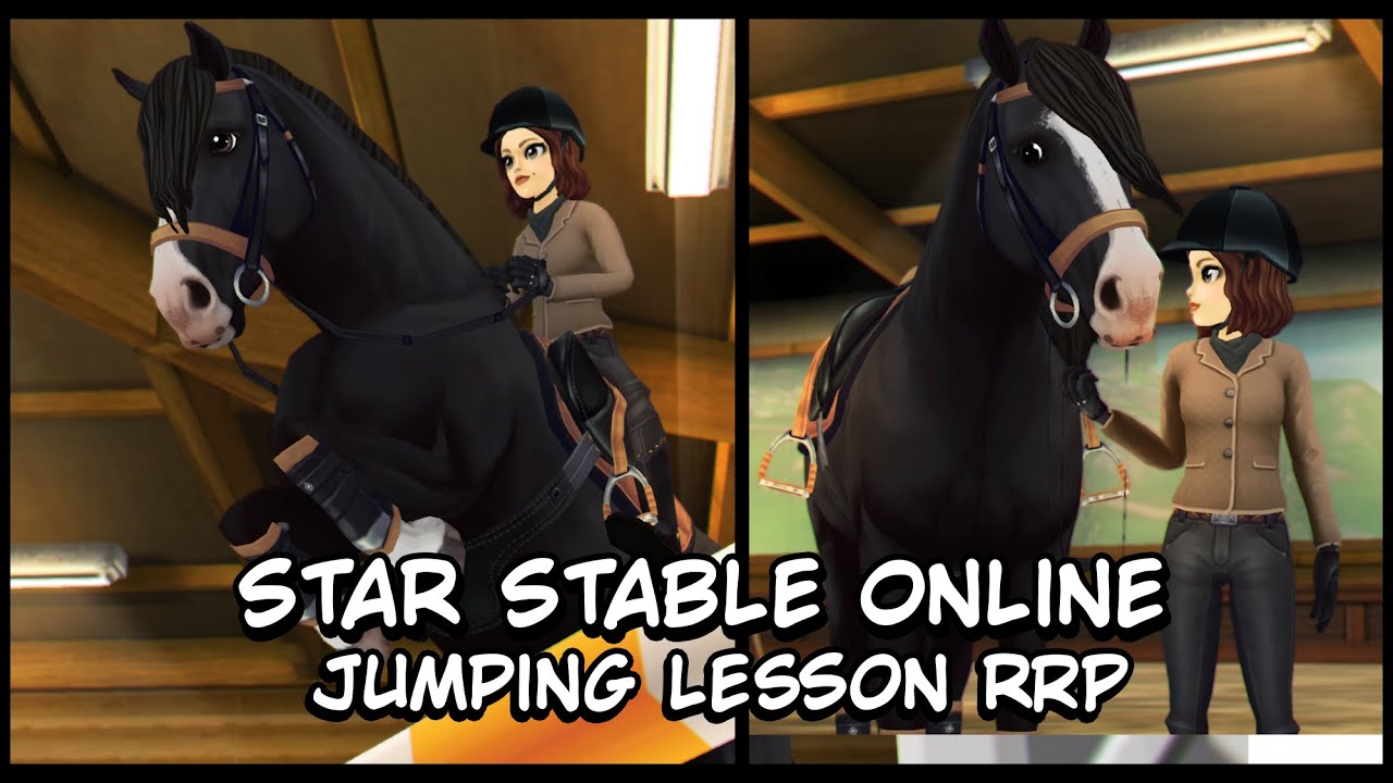 [Star Stable Online] Realistic Roleplay First jumping lesson [SSO]