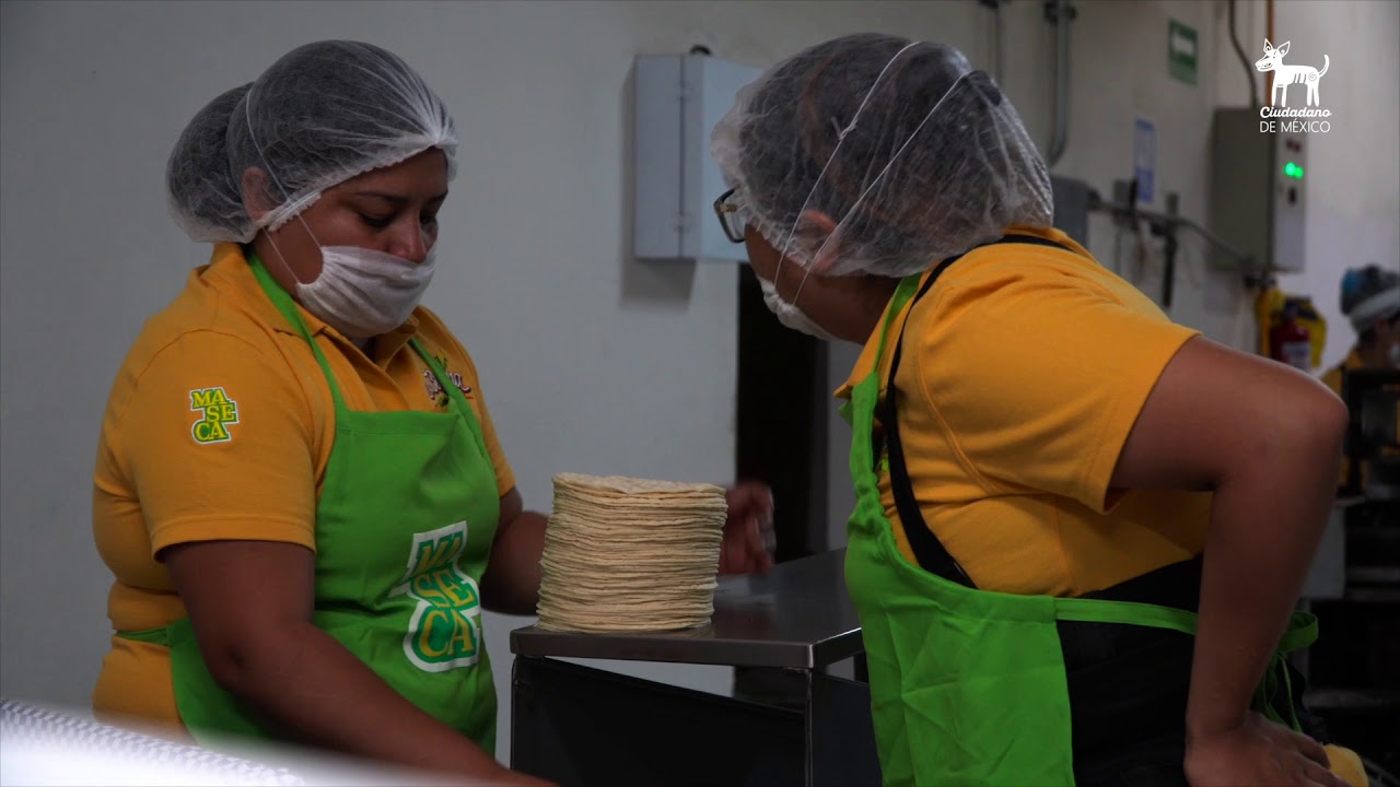DENTRO DE UNA FABRICA DE TORTILLAS - ASI SE HACEN LAS TORTILLAS