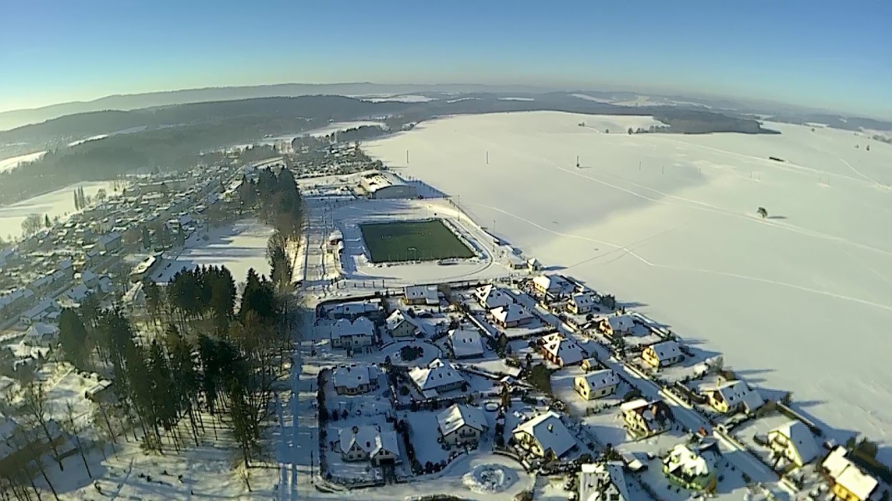 DJI Drone flight Lanskroun Czech Republic