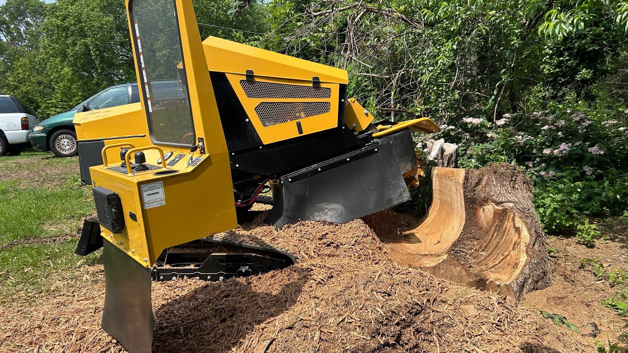 WE JUST PURCHASED A NEW SC48TX VERMEER STUMP GRINDER