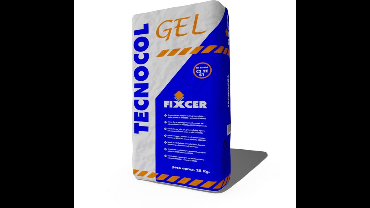 VIDEO 14  CERAMIC TILE INSTALLATION WITH TECNOCOL GEL en