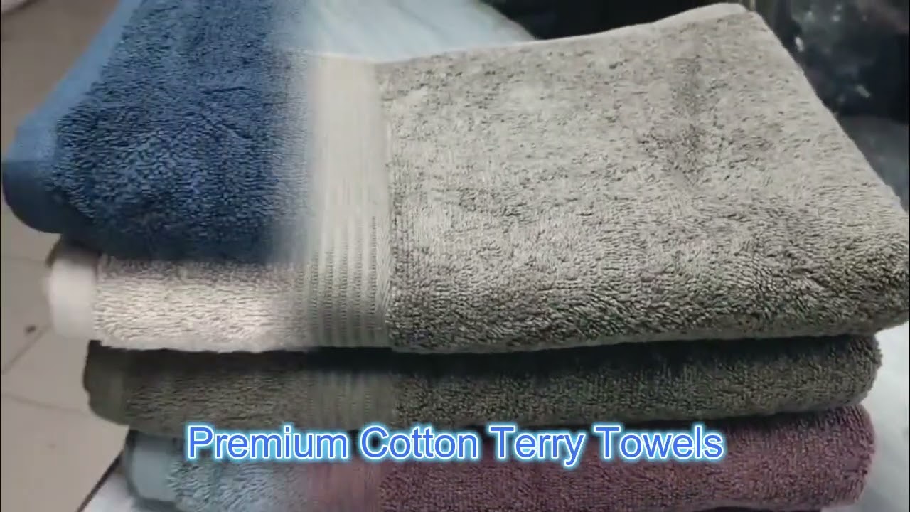 होटल, स्पा, खुदरा और थोक आपूर्ति # High-Absorbency  Cotton Terry Towels #  100% सूती तौलिए ,