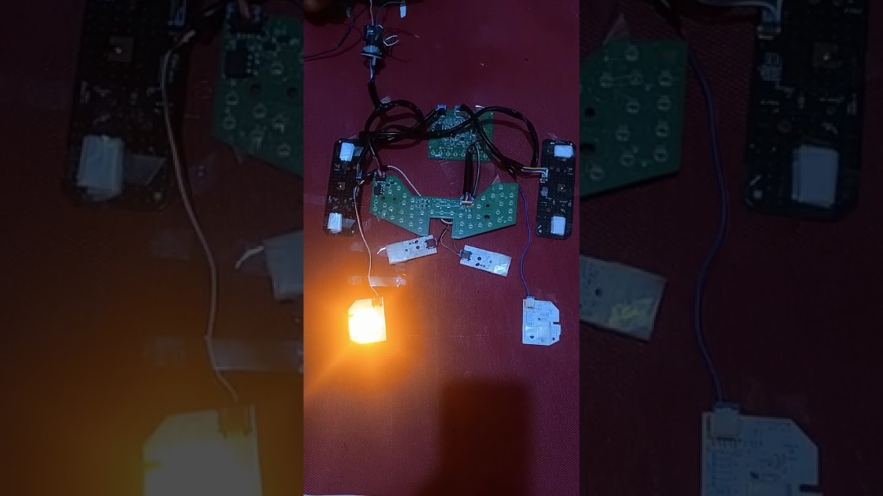 pengetesan lampu utama atau lampu depan pcb led vario 125/150 new