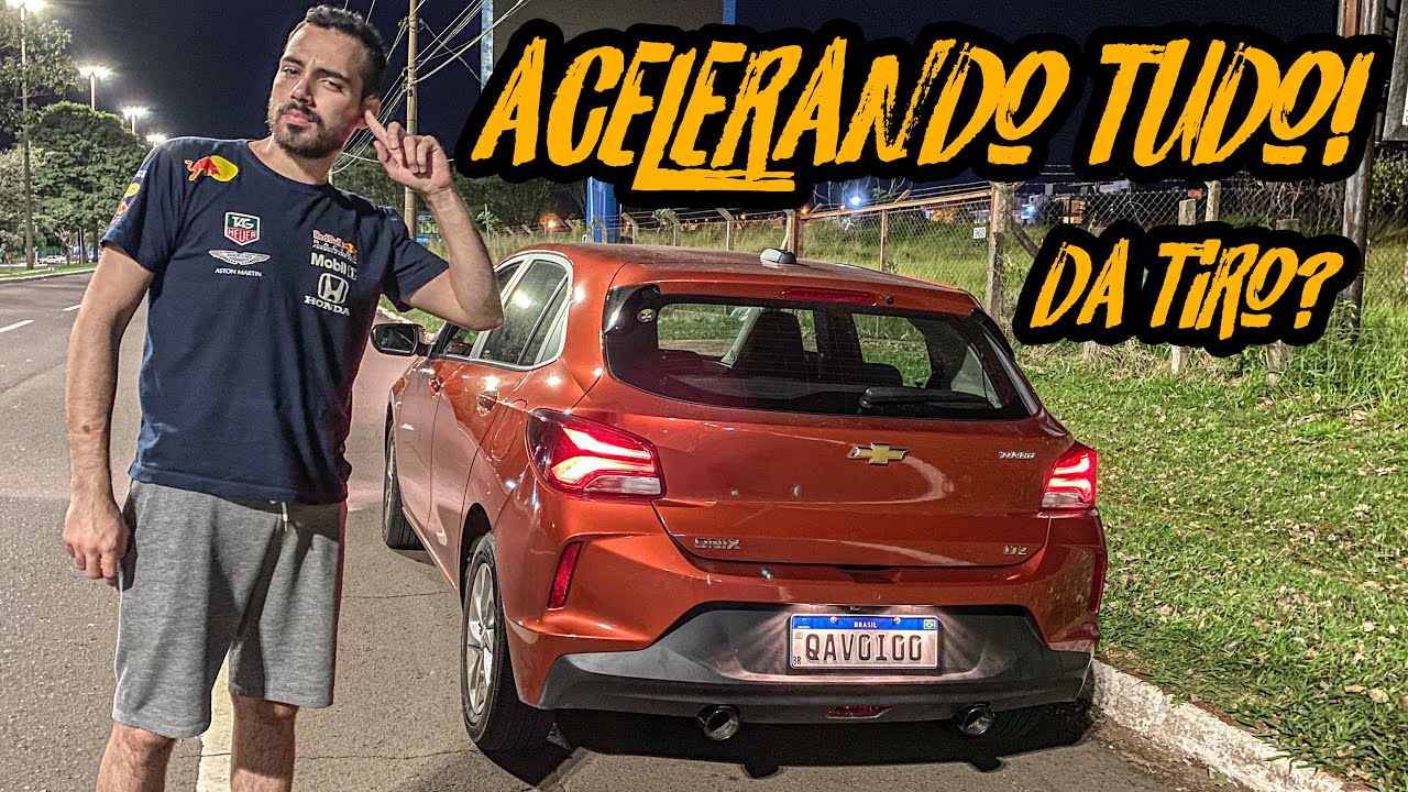 ESCAPAMENTO ONIX TURBO COM 2 SAIDAS SÓ O CANO! COMO FICOU O BARULHO?
