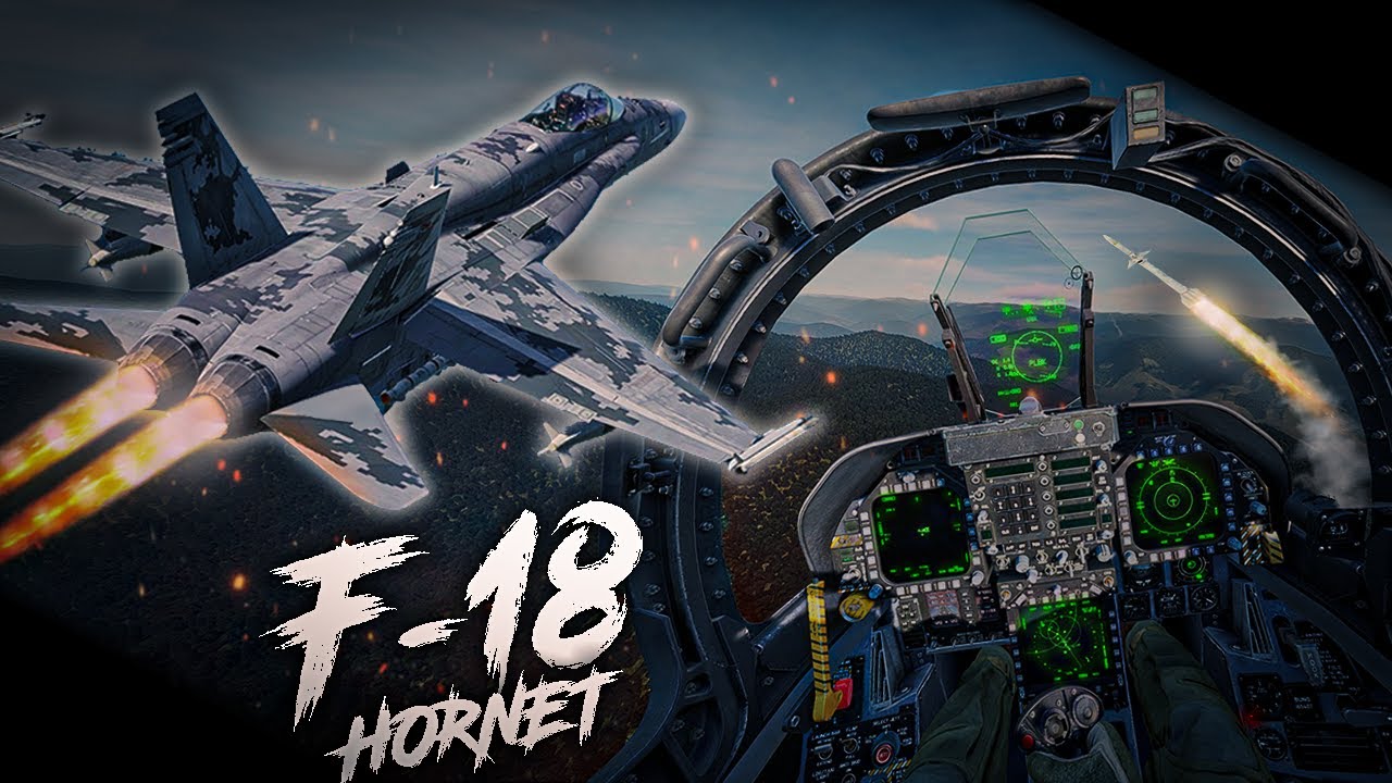 ATAK nie dając się ZESTRZELIĆ - F/A-18 Hornet w Symulatorze DCS World VR