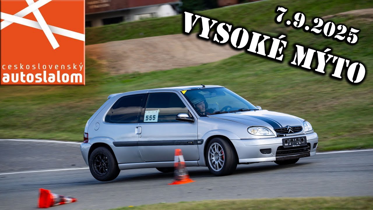 ČS Autoslalom - Vysoké Mýto 7.9.2025 / Z. Gergel - Citroen Saxo VTS