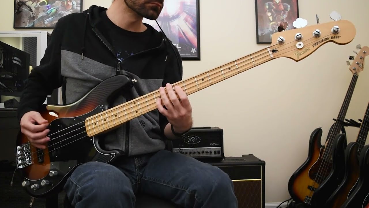 Thrice | Hurricane | Bass Cover