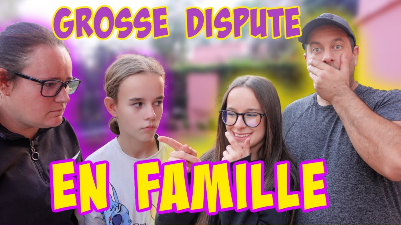 GROSSE DISPUTE EN FAMILLE --- MAMAN/OCÉANE VS ALICYA/PAPA 🤣