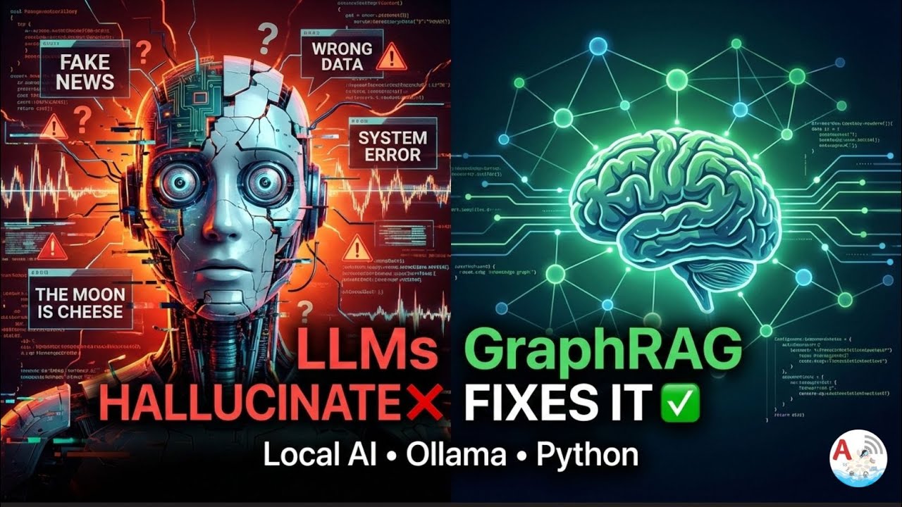 GraphRAG 🔥 Tutorial: Stop LLM Hallucinations with Knowledge Graphs | Amplifyabhi