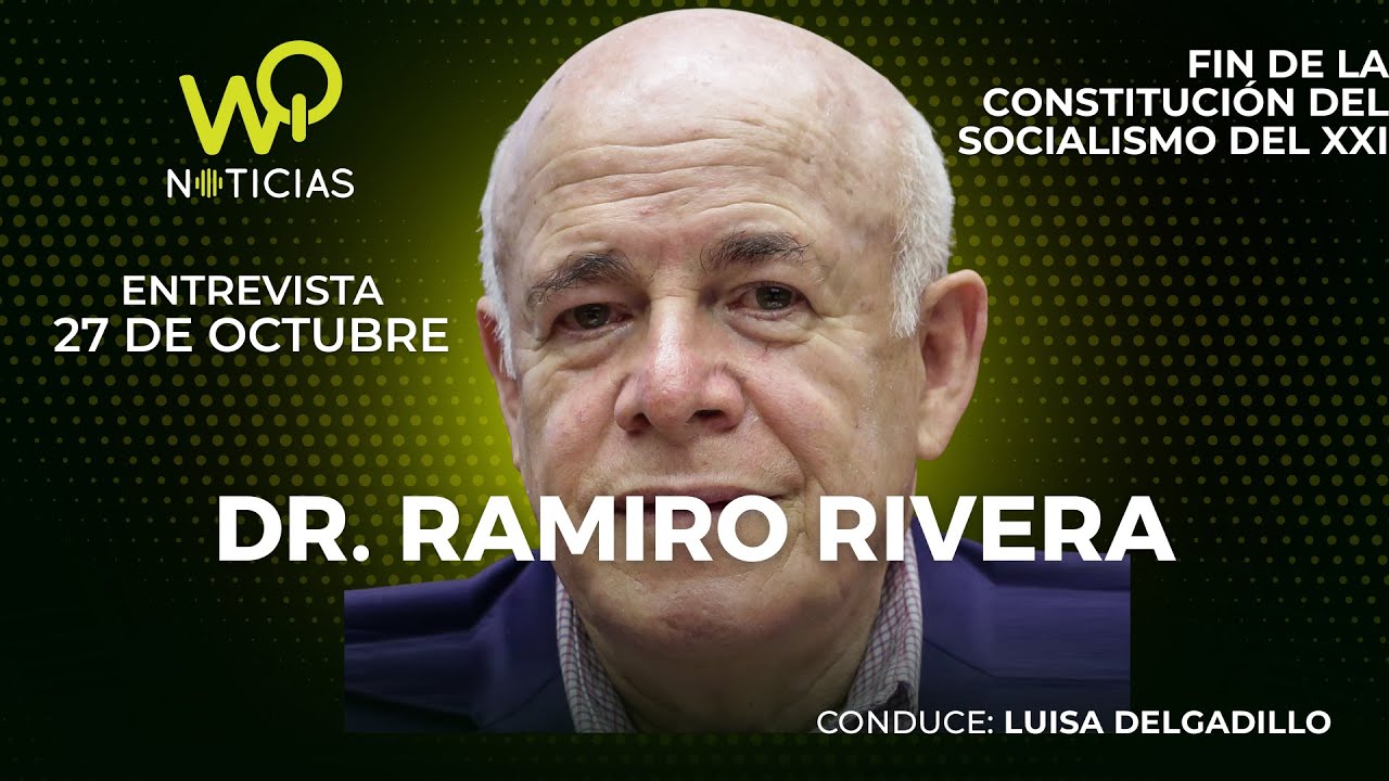Dr. Ramiro Rivera, Analista Político.